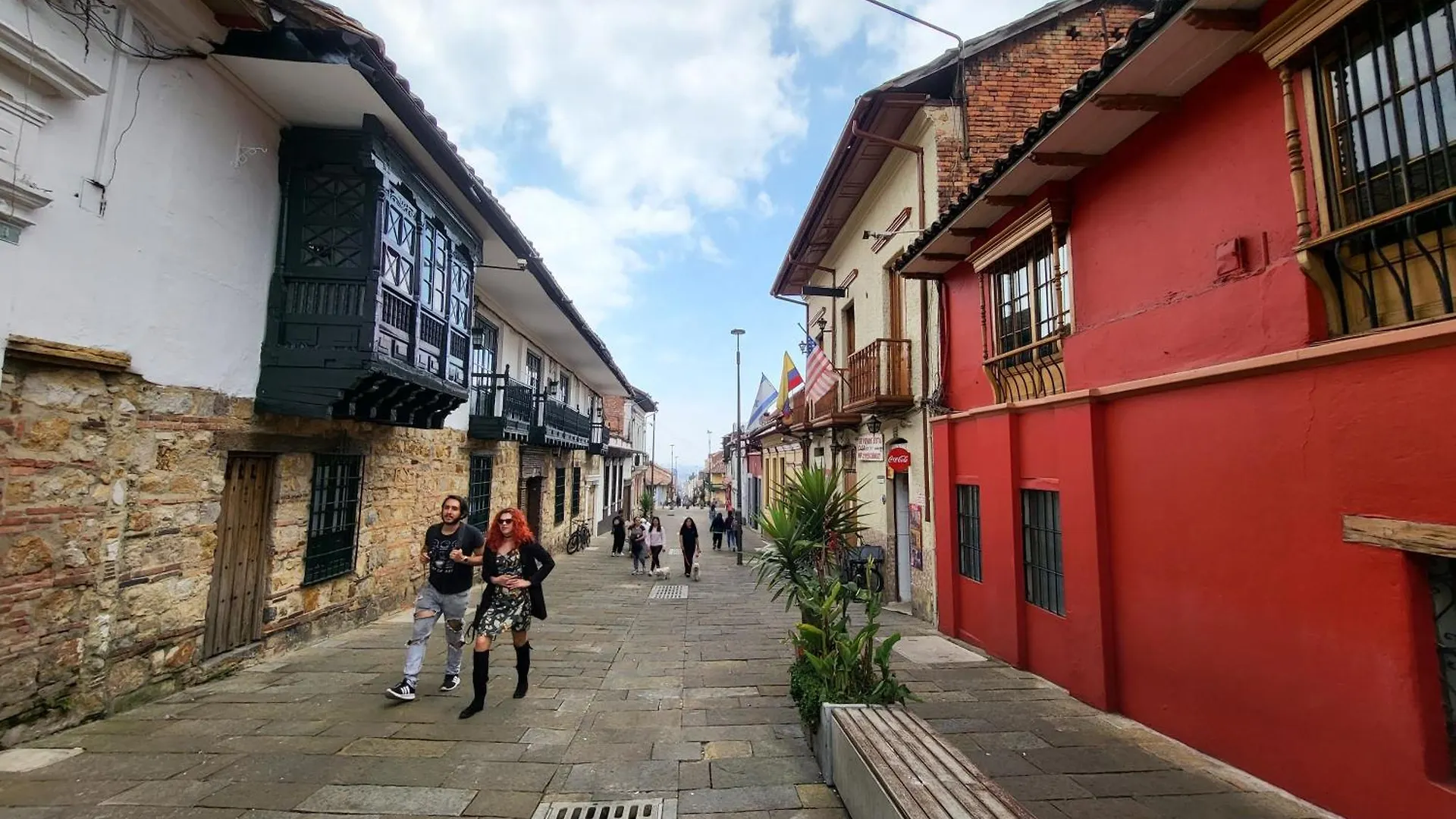 Modern Loft, View-Town-La Candelaria Neighborhood Bogota Apartment